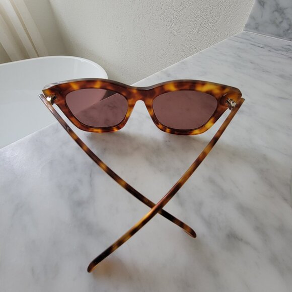 Madewell Leopard Sunglasses - Picture 2 of 4